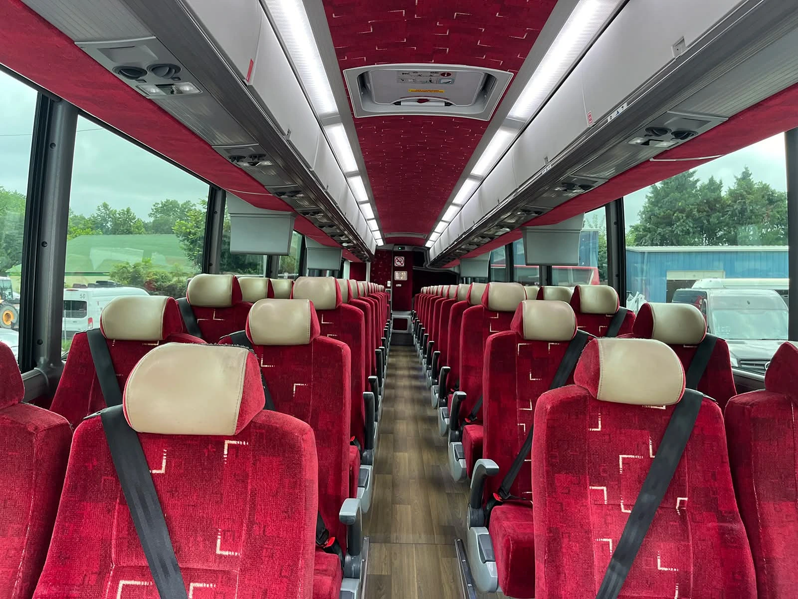 Charter bus for sports team travel