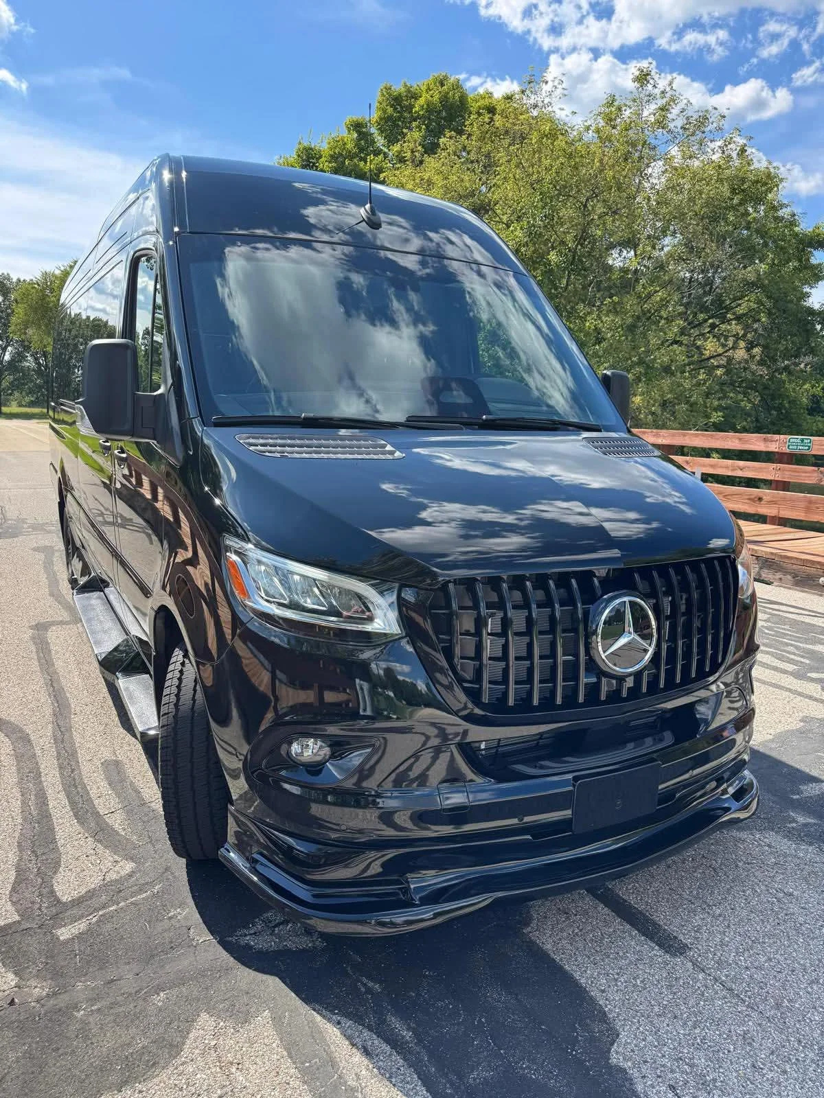 Sprinter van for airport transfers