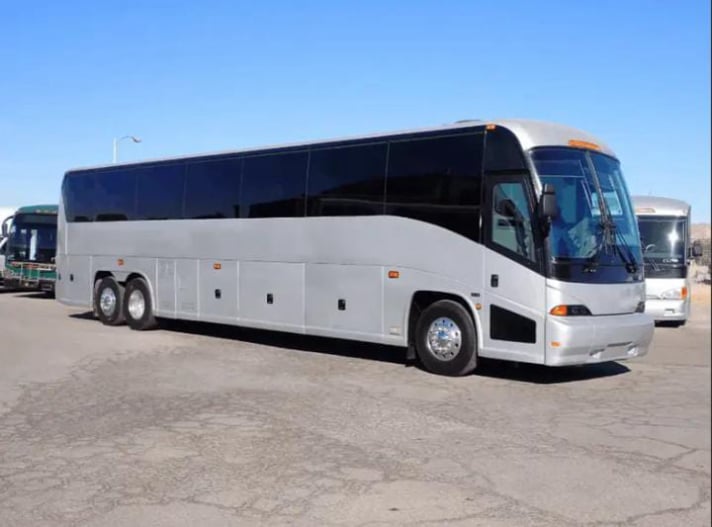 Full-size charter bus rental